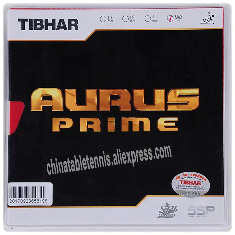 Brufoli Di Gomma Da Ping Pong Originali Tibhar Aurus Prime In Spugna Da Ping Pong Pips-In Tenis De Mesa