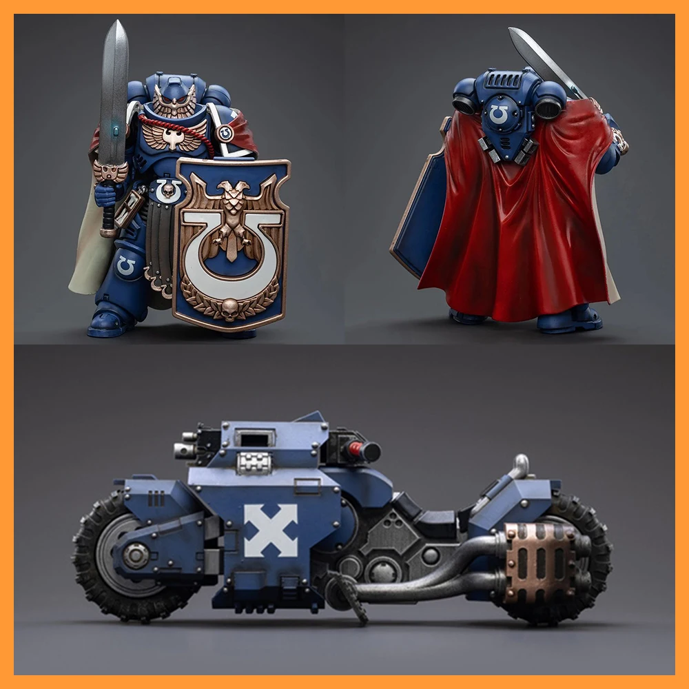 Joytoy Warhammer 40K Jt3587 1/18 Space Marines Ultramarines Victrix Guard Ultramarines Outriders 12.4Cm Action Figure Model