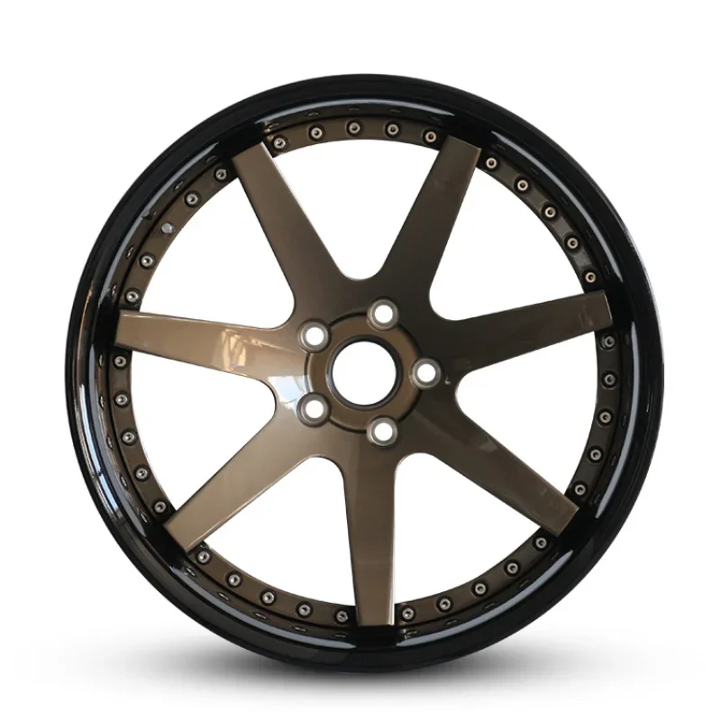 Ruote Forgiate Per Autovetture Design 2023 13 15 17 Pollici 4X100 5X100 5X120 5X105 17 18 Per 2004*7