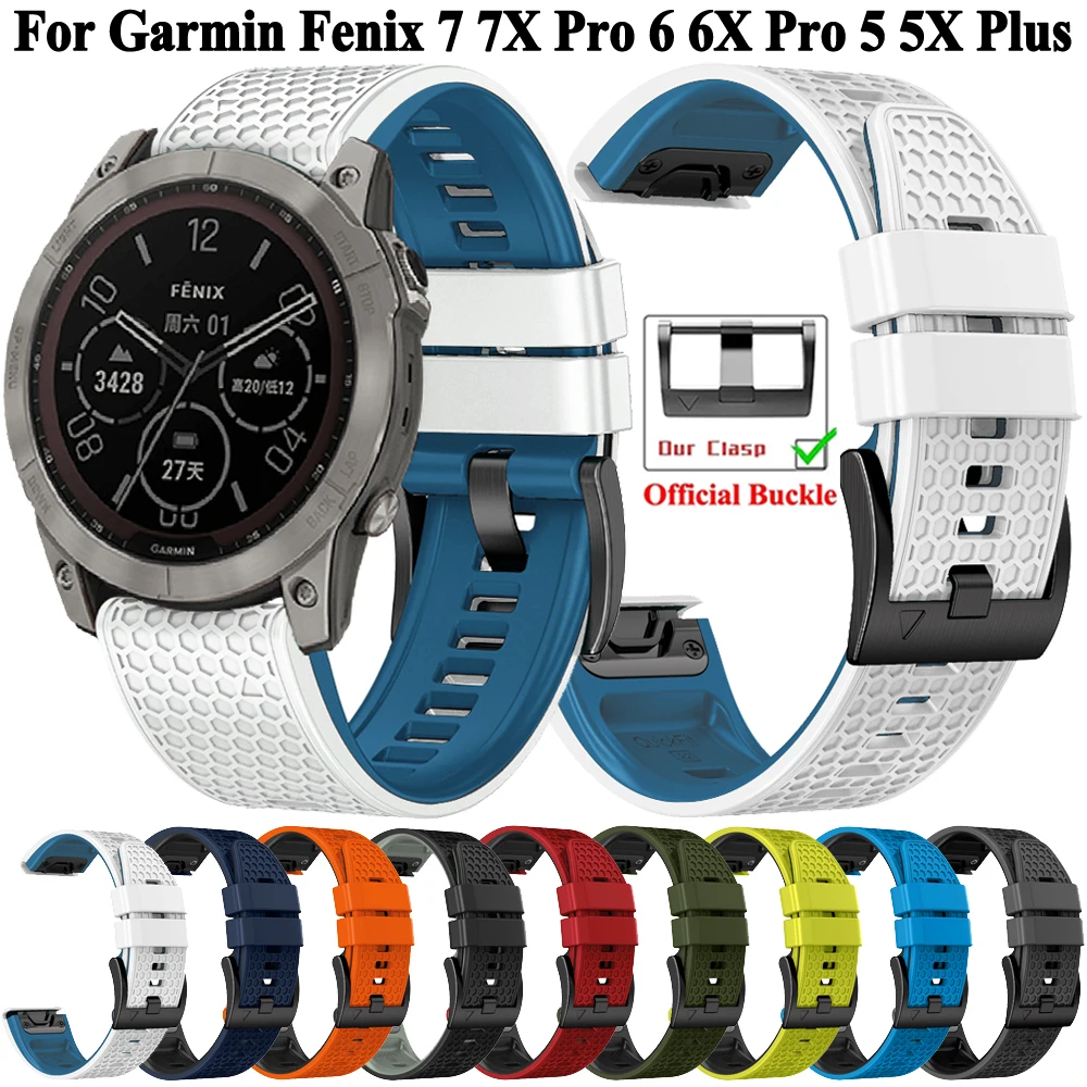 Cinturino Quickfit Per Garmin Fenix 7X 7 Pro 6X 6 Pro 5X 5 Plus Epix Pro Gen 2 51 47 Forerunner 965 955 945 935 Braccialetto Da Polso