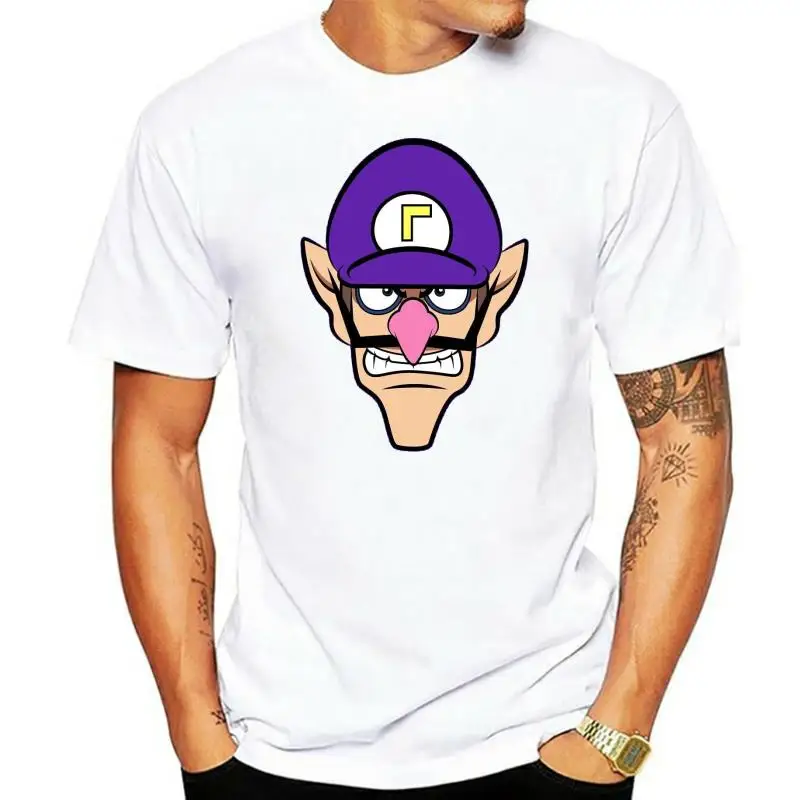 Maglietta Da Uomo Maglietta Waluigi Maglietta Stampata T-Shirt Top