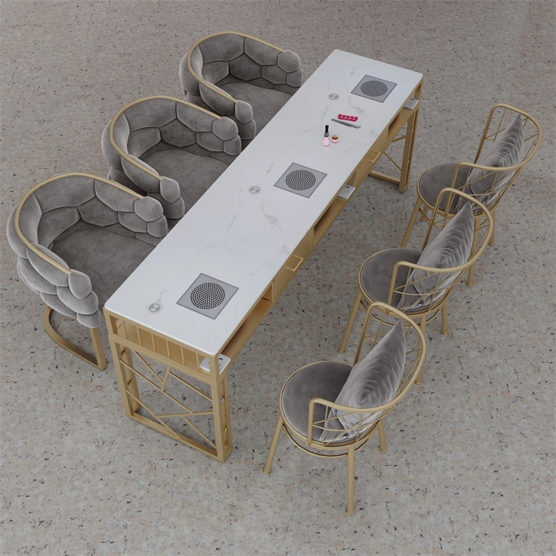 Accessori Mobile Nail Desk Workstation Manicure Arm Set Nail Desk Rest Stand Tavolo Per Unghie Professionale Furniture