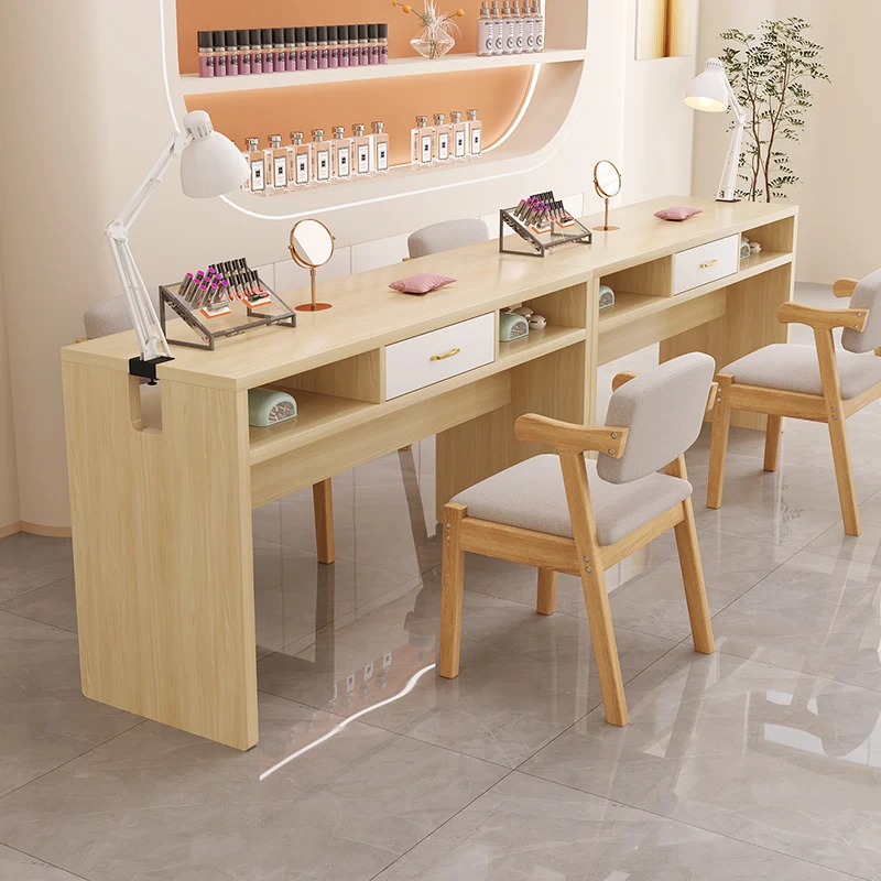 Pieghevole Mano Nail Desk Design Europeo Mesa Manicure Nail Desk Lamp Profesional Tavolo Per Unghie Professionale Furniture