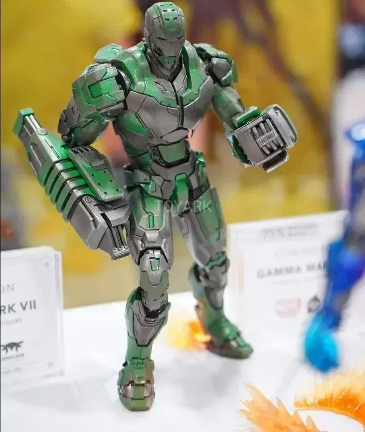 Originale Marvel Iron Man Oman 1/12 Mk38 Lega Di Metallo Mk40 Mk21 Mk25 Mk26 Mk33 Mk42 Mk43Led Marvel Legends Action Figure