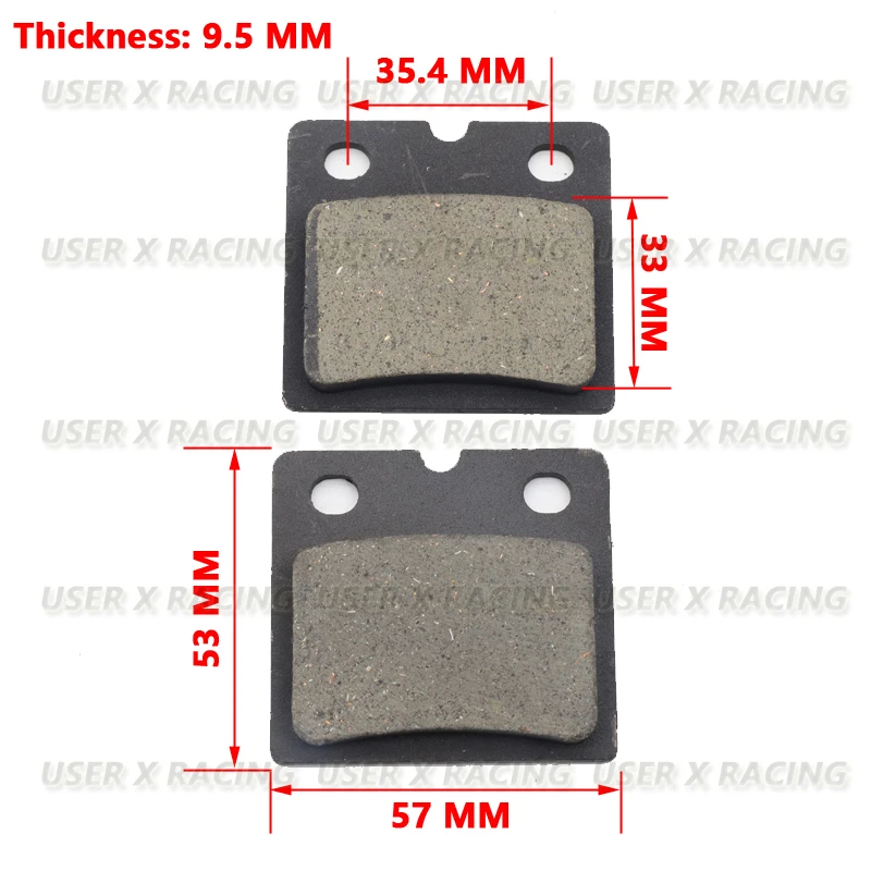 Pastiglie Freno A Disco Per Moto Usx Freni Pastiglie Freno A Disco Anteriori Posteriori Per Fa171 Bmw K75 K100 R80 R100 Quadzilla Rl500