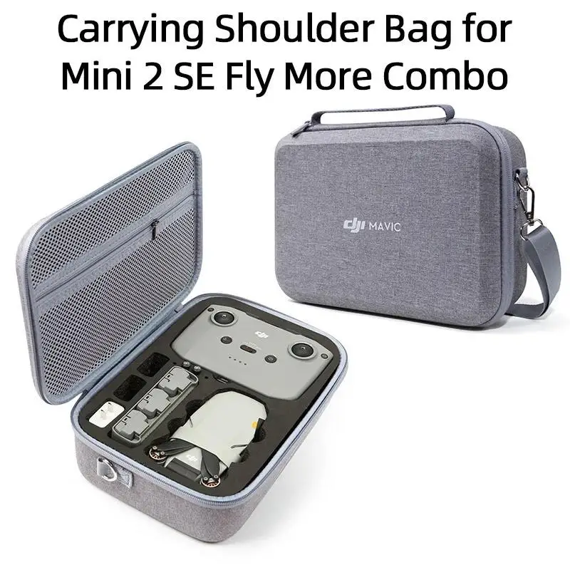 Borsa Drone Per Dji Mini 2Se/Mini 2 Fly More Combo Borsa A Tracolla Per Il Trasporto Rc N1 Custodia Per Batteria Carica Accessori Per Manager