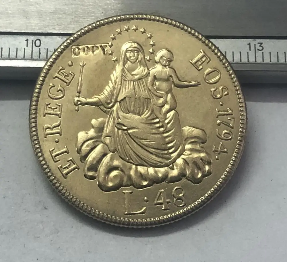 1794 Repubblica Di Genova (Italiano Uniti) 48 Lire