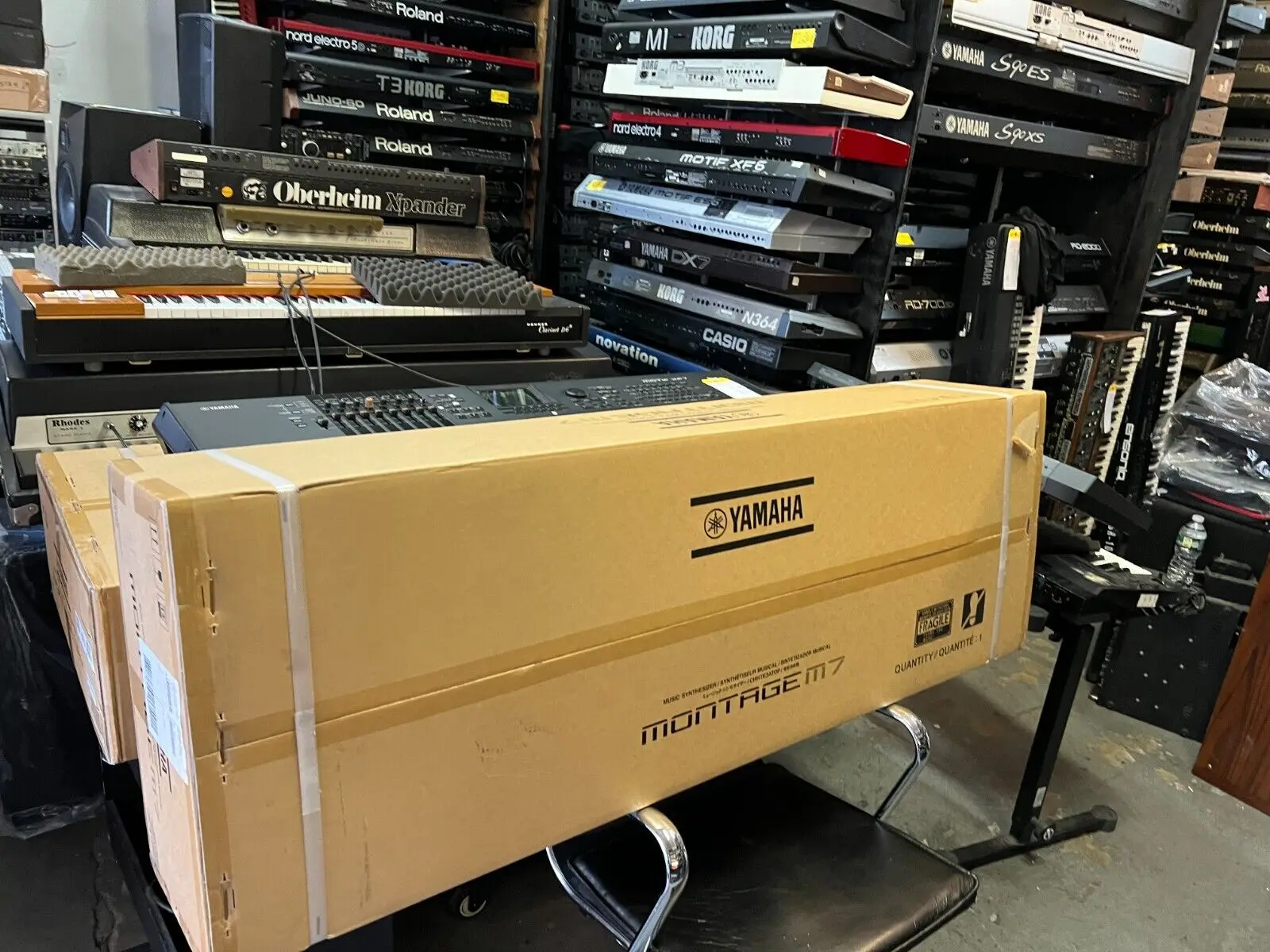 Vendite Calde Yamaha Montage M7 Tastiera Sintetizzatore Vocale A 16 Tasti A 76 Tasti In Scatola
