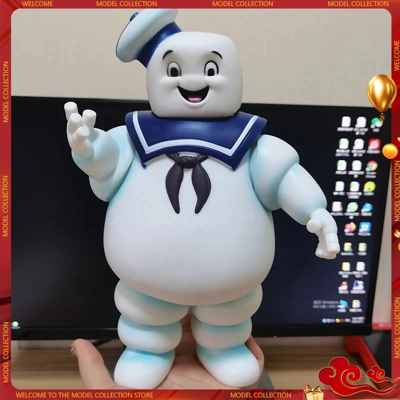 Ghostbusters Staypuft Marshmallow Man 26Cm Movie Action Figure Toy Kawaii Collection Model Room Decoration Gift For Kids