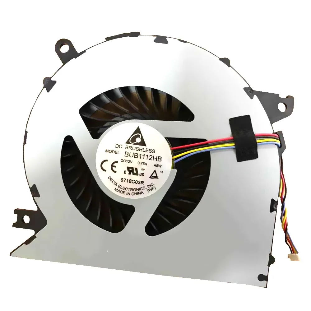 Nuovo Raffreddamento Del Computer Ventole Della Cpu Raffreddamento Per Hp Envy Aio 27-P 27-P014 All-In-One 24-N 1323-00Mx000 819000-001 Bub1112Hb