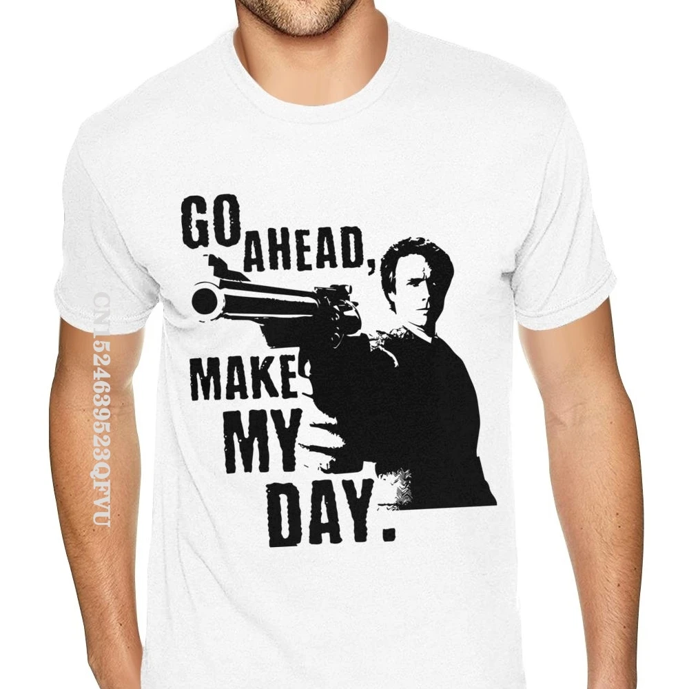 Classic Clint Eastwood T-Shirt Uomo Simple Fashion Brand Oversize Anime Tshirt Homme Cheap Discount Vintage Tee Shirt