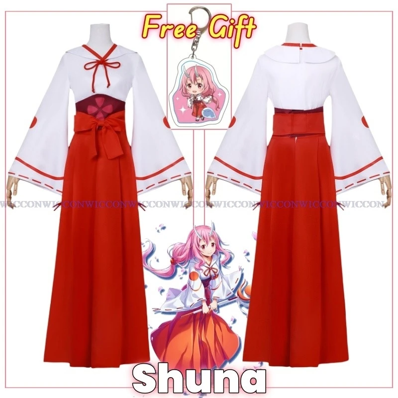 Shuna Costume Cosplay Vestiti Uniforme Cosplay Shuna Quella Volta Mi Sono Reincarnato Come Un Vestito Da Strega Melma Halloween Party Donna