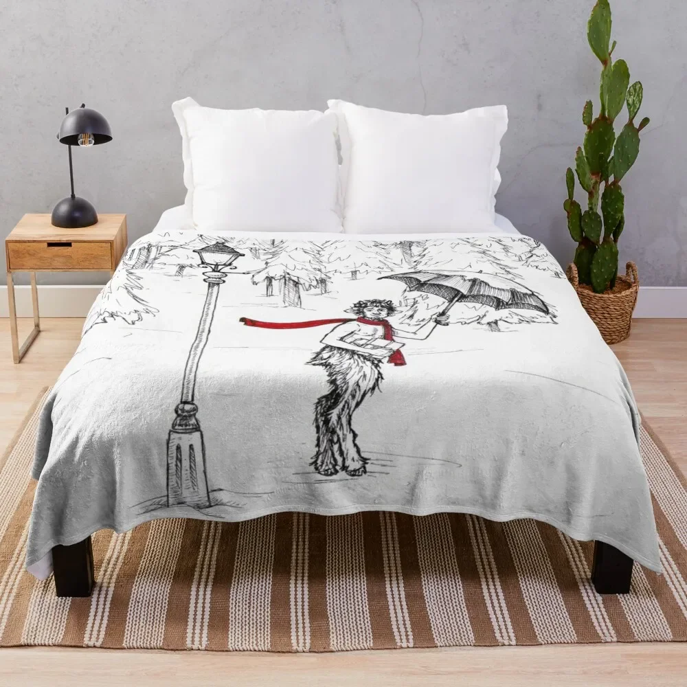 The Lion, The Witch E The Guardaroba, Chairs Of Narnia Mr. Tumnus Coperta Da Tiro Hairys Letti Decorativi Coperte Carine