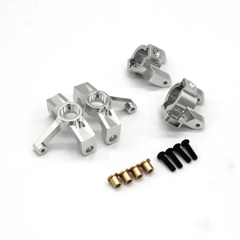 Tazza Dello Sterzo In Metallo C-Hub Carrier Set Per Fms Rochobby 1/6 1941 Mb Willys Jeep Rc Car Upgrade Parts Accessori