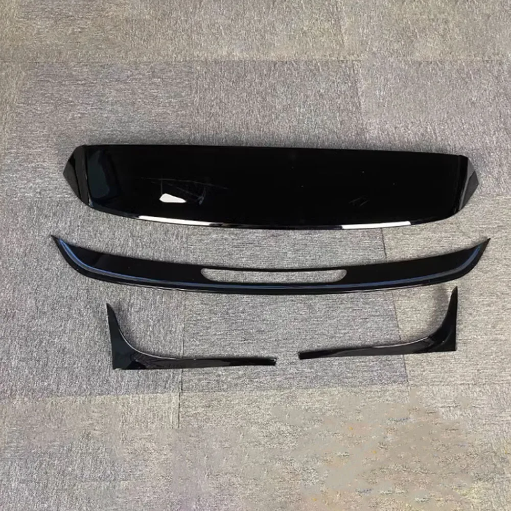 Spoiler Nero Ala Per Volkswagen Golf 7 7/7.5 Gti Spoiler Top Wings Black Lip Body Kit Splitter Trunk Trim Affix Stick