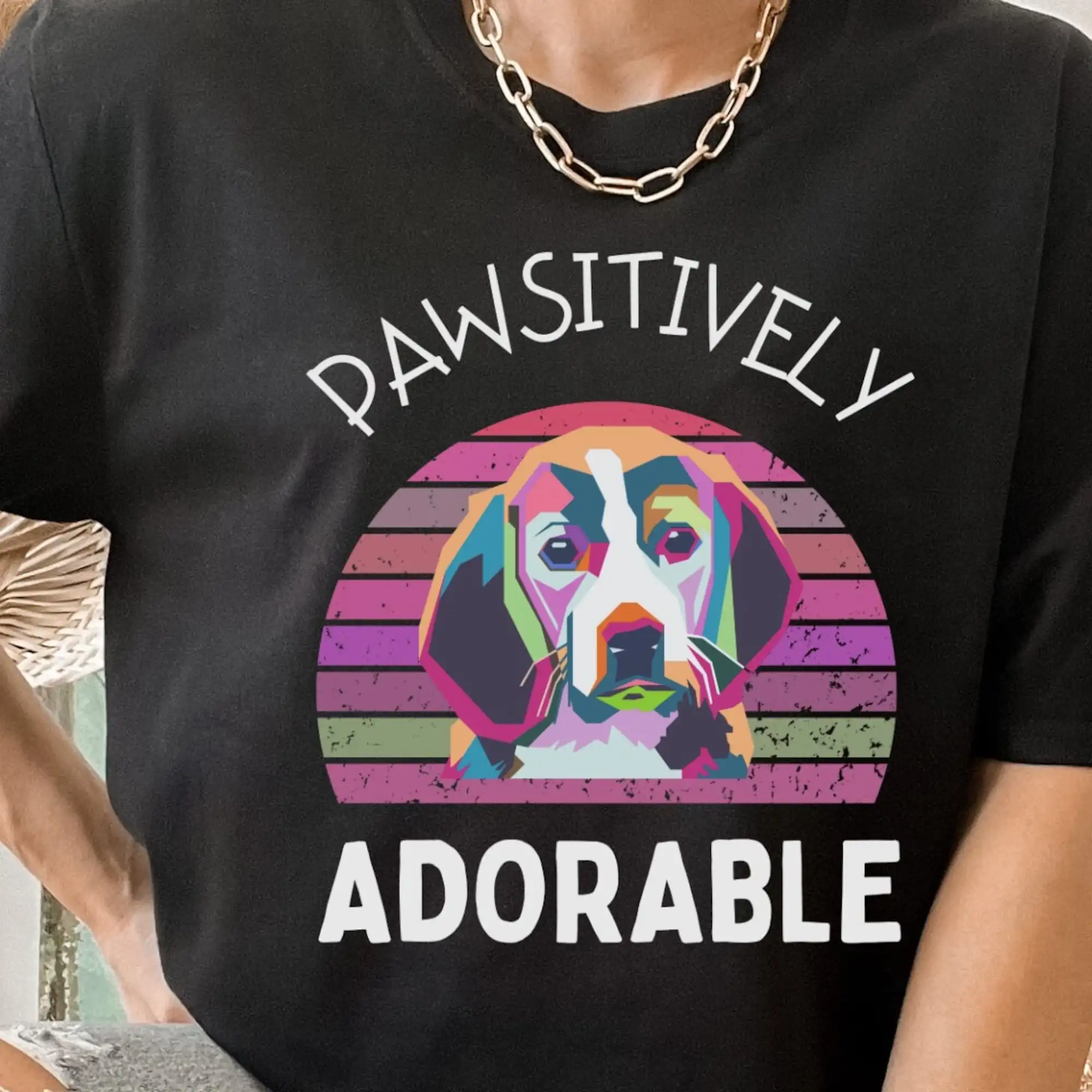 Retro Beagle Shirt Lover T Gift For Owner Tee Cute Friend