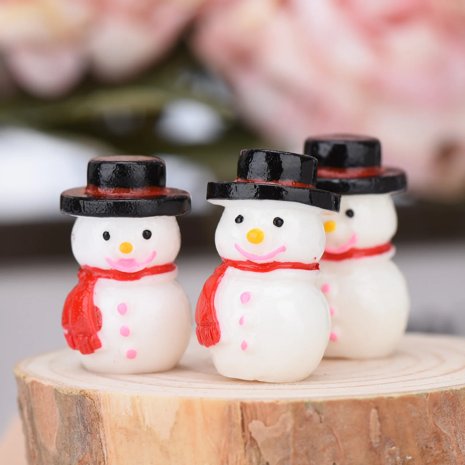 10 Pz Mini Natale In Miniatura Pupazzo Di Neve Resina Pupazzo Di Neve Ornamenti Fai Da Te Pupazzo Di Neve Mestiere Natale Babbo Natale Pupazzo Di Neve