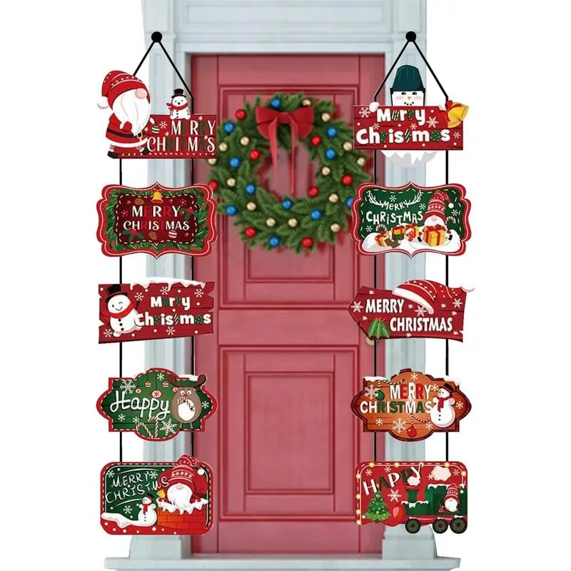 Cartello Di Benvenuto Per Portico Anteriore Benvenuto Appeso Distico Banner Pupazzo Di Neve Gnome Festival Forniture Portico Anteriore Decorazioni Per