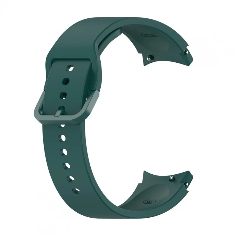Cinturino Compatibile Per Samsung Galaxy Watch 5 Pro 45Mm Gomma Verde Scuro # Samsung Galaxy Watch 5 Pro 45Mm (Sm-R925)