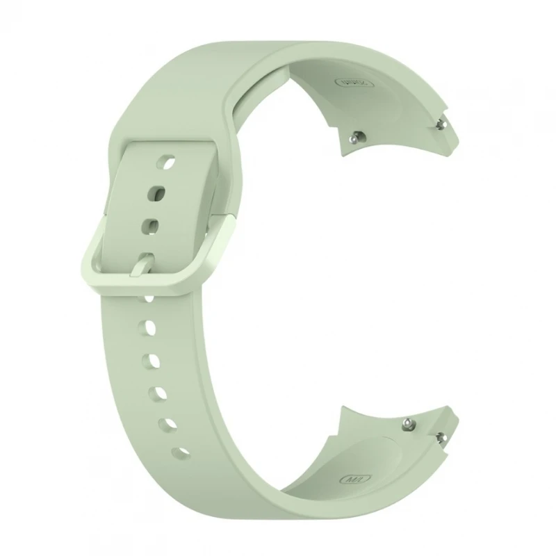 Cinturino Compatibile Per Samsung Galaxy Watch 5 Pro 45Mm Gomma Verde Chiaro # Samsung Galaxy Watch 5 Pro 45Mm (Sm-R925)