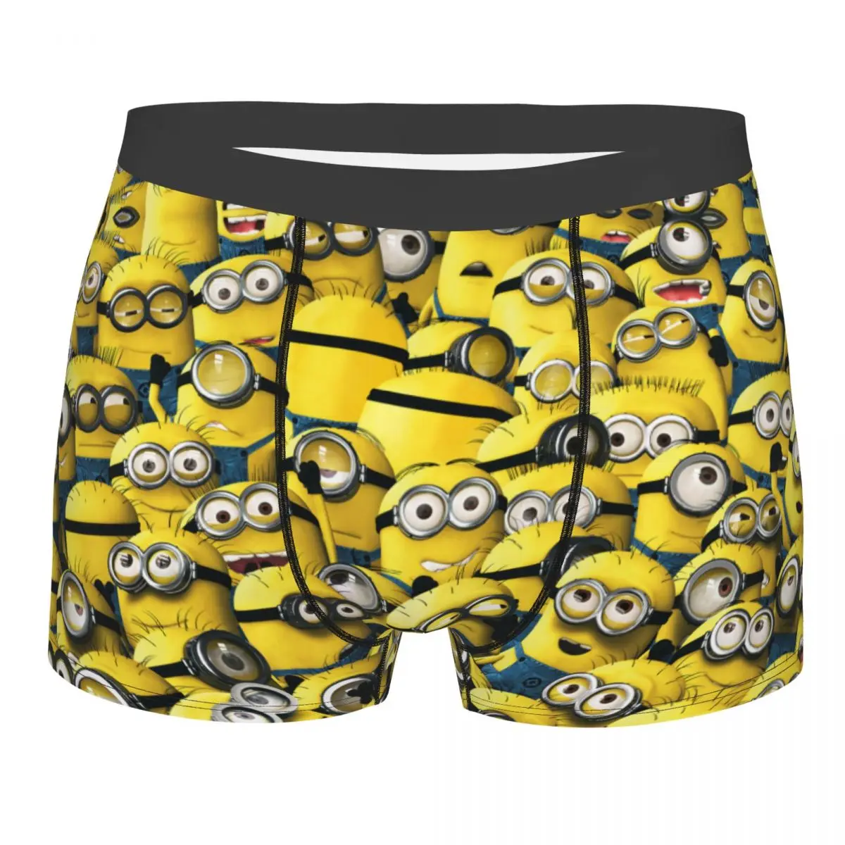 Minion Cartoon Minions Banane Boxer Shorts For Men 3D Printed Underwear Mutandine Slip Mutande Traspiranti