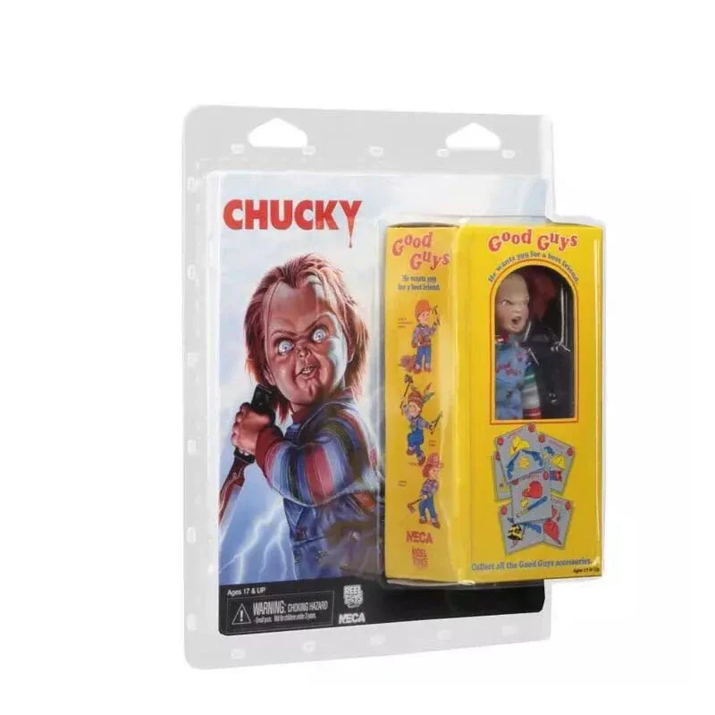 Neca Ghost Doll Revival Chucky Cut Chucky Luxury Edition Terror Ghost Doll Doll Doll Modello Fatto A Mano Mcfarlane Toys