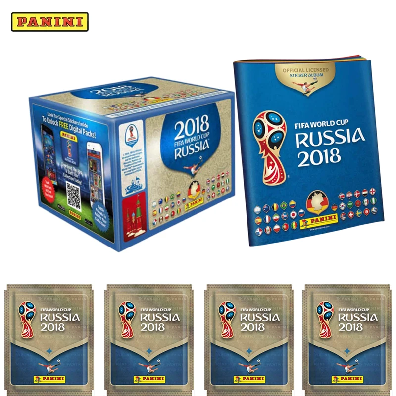 Panini Russia Fifa World Cup Sticker Alla Ricerca Di Mbappe Cristiano Ronaldo Character Collection Card Cartoon Toys Regalo Di Natale