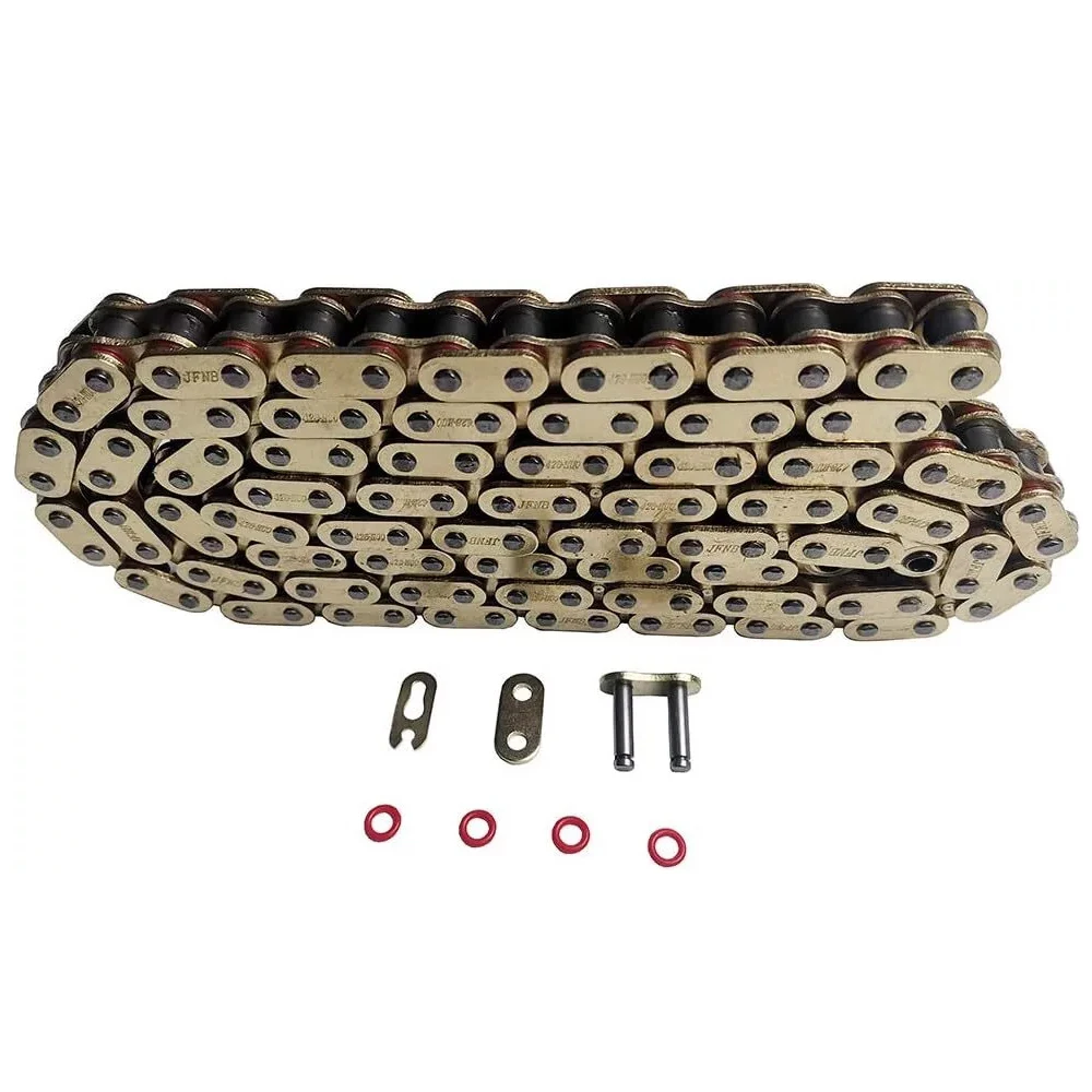 428H Catena Di Trasmissione 122 Maglie O-Ring Con Collegamento Master Link Per Moto Atv
