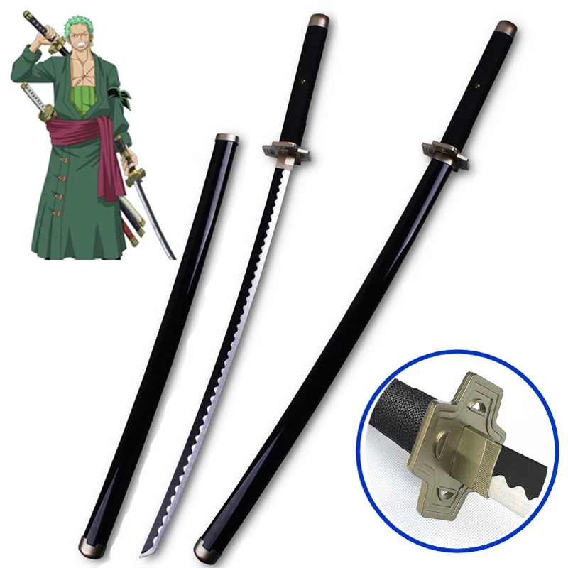 1:1 Roronoa Zoro Yubashiri Sandai Kitetsu Nidai Kitetsu Enma Sword Toys Armi Miniature Home Ornament Equipment Toy