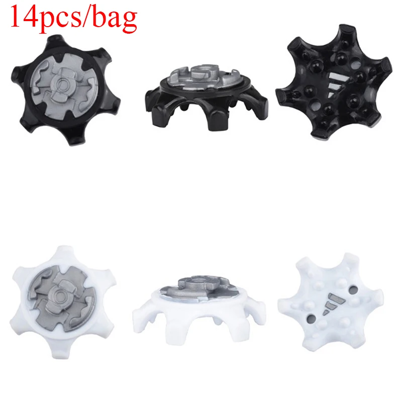 14 Pz/Lotto Tpr Golf Spikes Pins 1/4 Turn Fast Twist Shoe Spikes Sostituzione