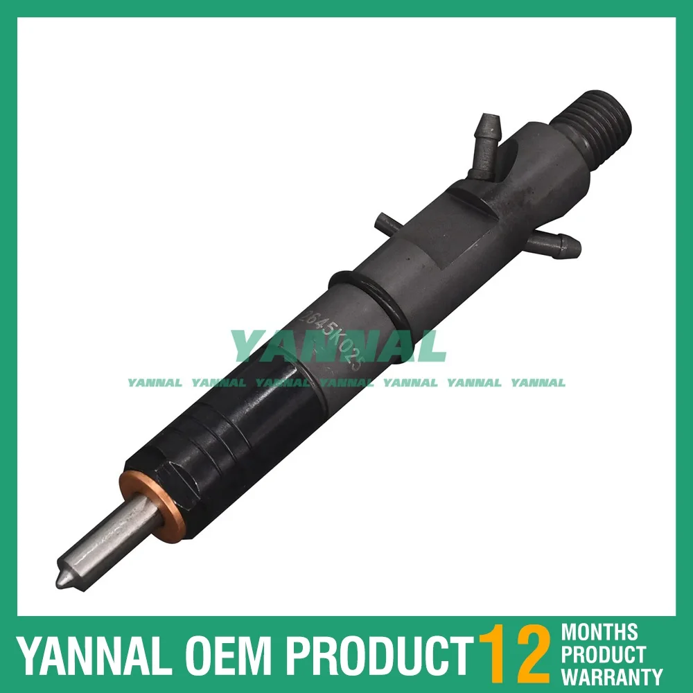 Long Time Aftersale Service 4 Pcs Fuel Injectors 2645K025 Ljbb04801A For Perkins 1104D-44T 1104D-44Ta 1103 1104