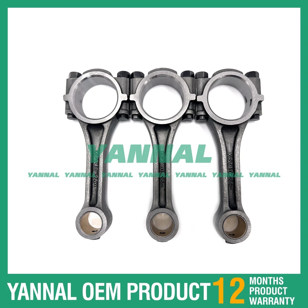Biella 4 Pezzi Kp740-25 115026340 Per Pezzi Di Ricambio Motore Shibaura S773