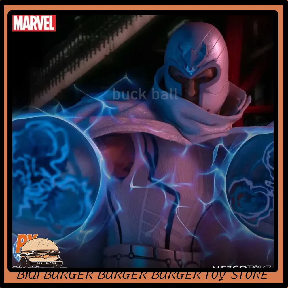 6 Pollici Original Mezco X Men Movie Figures White Suit Magneto Action Figurine Max Eisenhardt Figure Model Dolls Regali Da Collezione