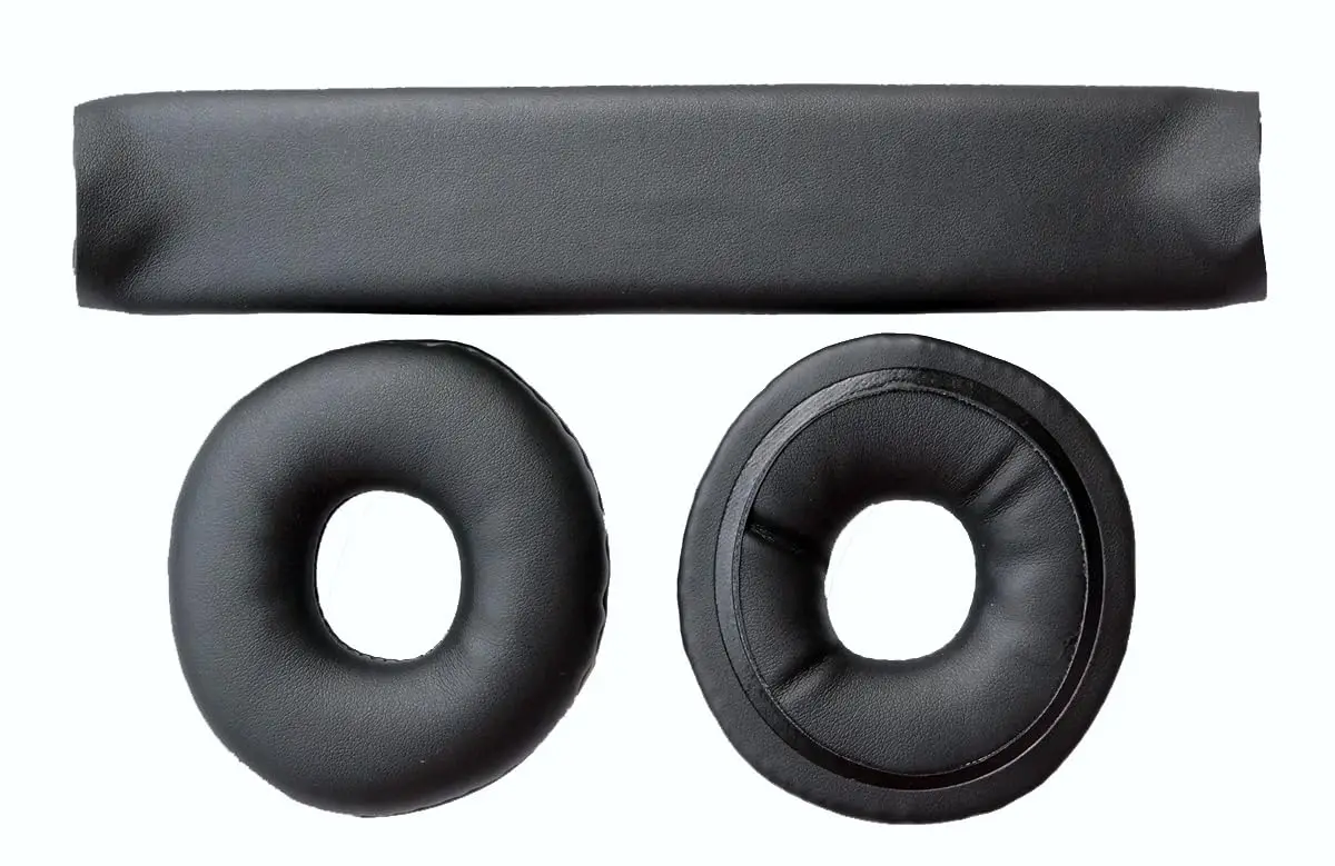 V-Mota Auricolari + Headpad Compatibile Con Panasonic Technics Professional Dj Rp-Dj1200/1210/1205/1215 Eah-Dj1200 (1 Set)