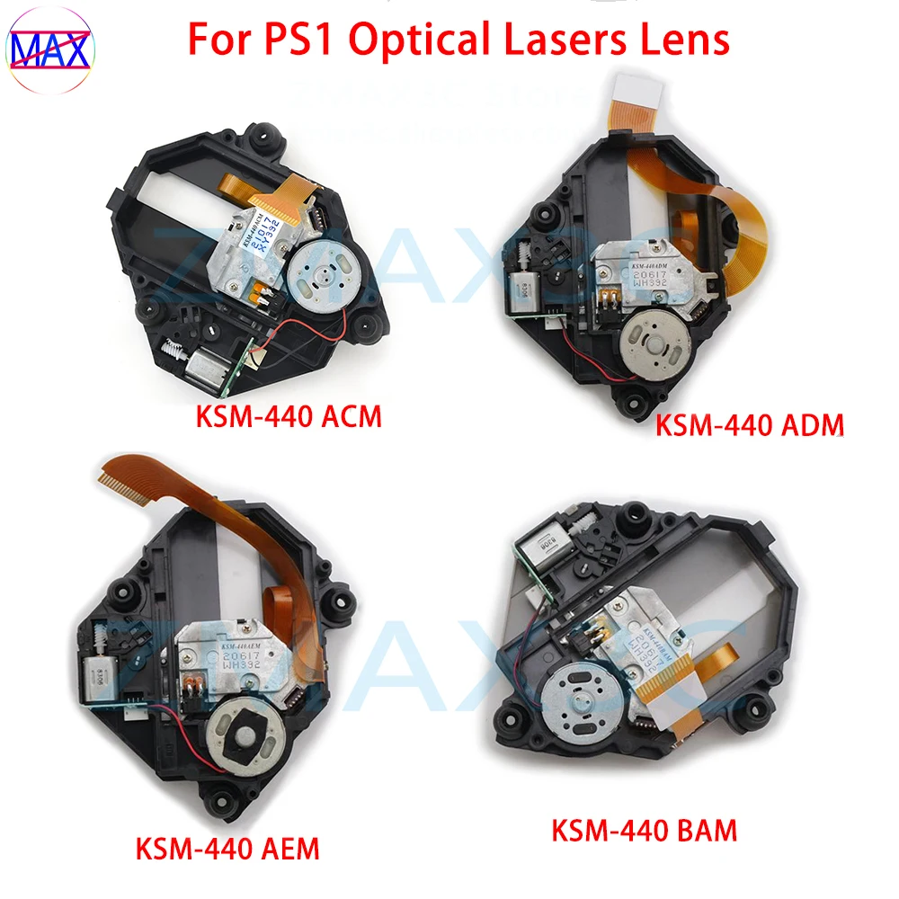 Originale Usato Ksm-440Acm Ksm-440Adm Ksm-440Aem Ksm-440Bam Testa Laser Per Console Ps1 Obiettivo Laser Ottico Per Sony Playstation 1