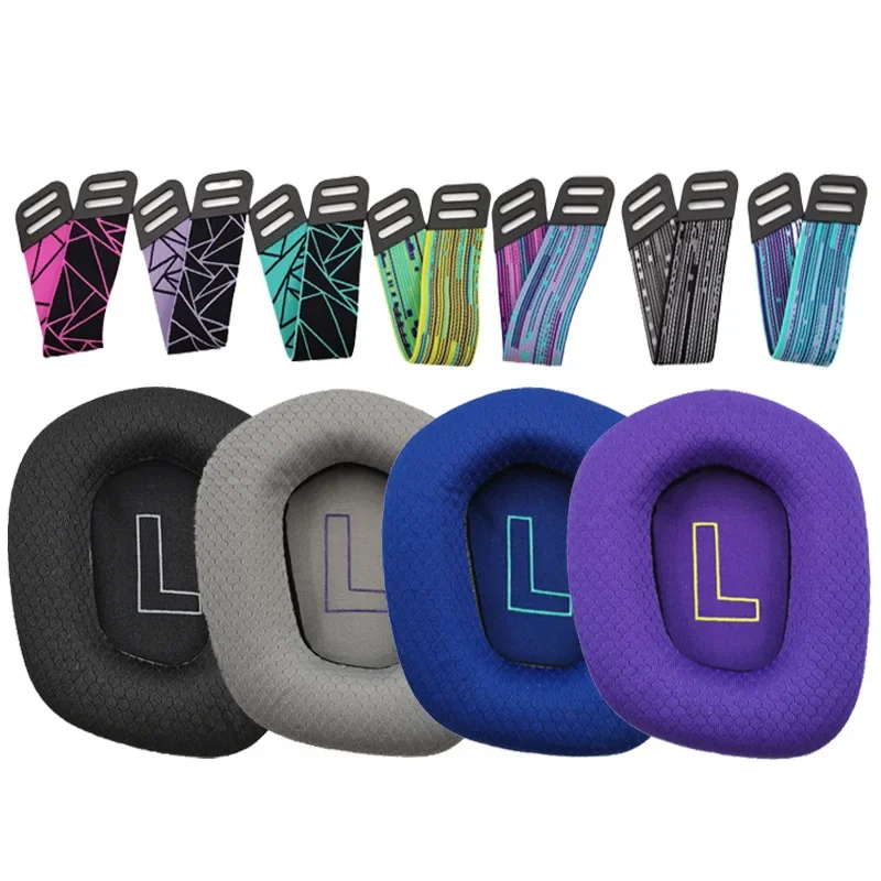 Cuscinetti Per Le Orecchie In Schiuma Di Ricambio Fodera Per Cuscino Per Logitech G733 G335 Logitech G 733 Cuffia Ear Pad Head Beam