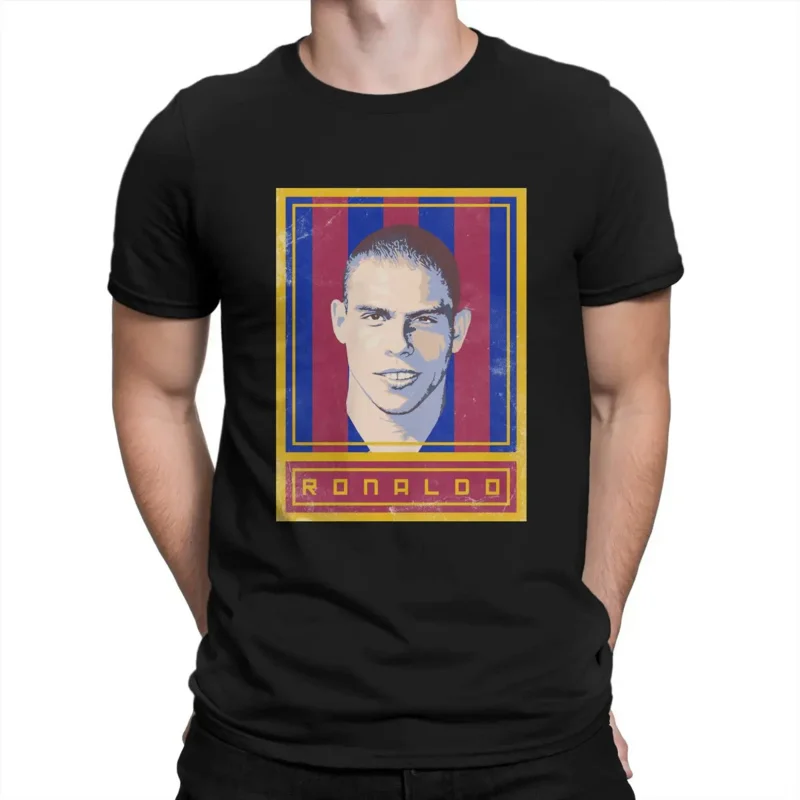 Luiz Nazario Delima Player Maglietta Da Uomo Ronaldo Fcb Maglietta Distintiva Originale Streetwear Hipster