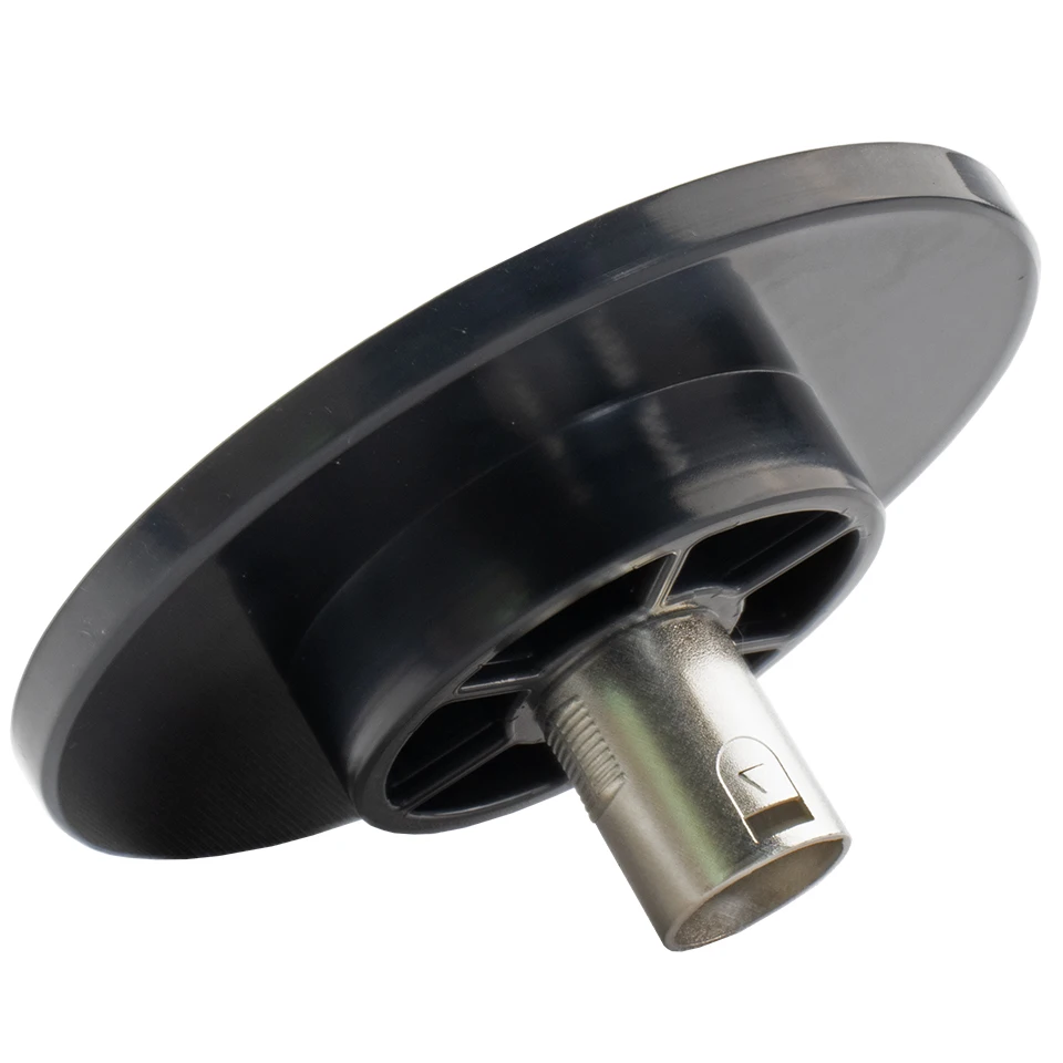 Adattatore Per Ventosa Nero Da 3.8 ''Con Attacco Per Macchina Del Sesso Fredorch Con Connettore 3Xlr Per Supporto Per Dildo Per Macchina Dell'Amore De