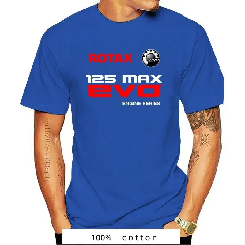 Nuovo Rotax 125 Max Evo Engine Series Brp Logo Unisex Top T-Shirt Stampe Taglia S A 4Xl