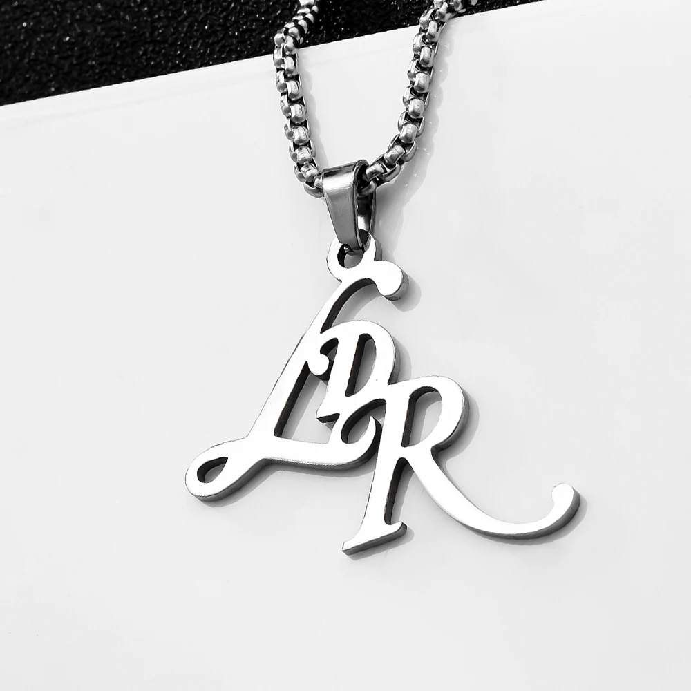 Collana Con Ciondolo Ldr Singer Star Lana Del Rey Stessa Semplice Squisita Moda Collane In Acciaio Inossidabile Gioielli Donna Ragazze