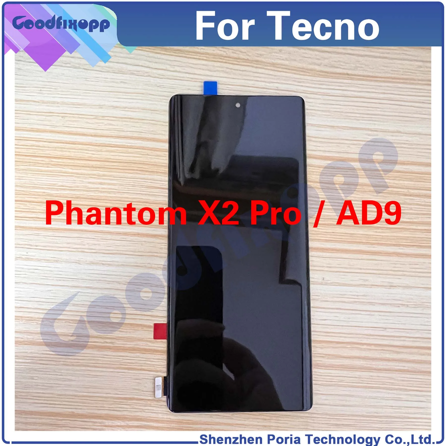 Per Tecno Phantom X2 Pro Ad9 Display Lcd Touch Screen Digitizer Assembly Parti Di Riparazione Di Ricambio