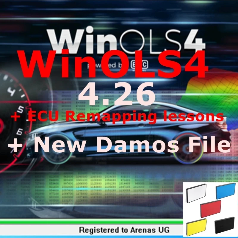 I Più Recenti Winols 4.26 Con 66 Plugin E Checksum + Ecu Remapping Lezioni + Guide + Programmi + Nuovo File Damos 2020