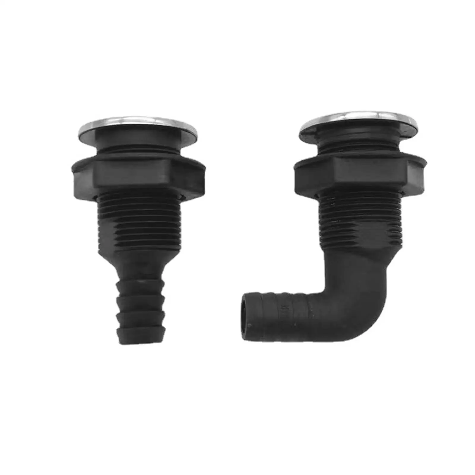 Thru Hull Fitting Trim Cover Pezzi Di Ricambio Nylon Lunga Durata Thru Hull Scupper Hardware Professionale Installa Facilmente Yacht