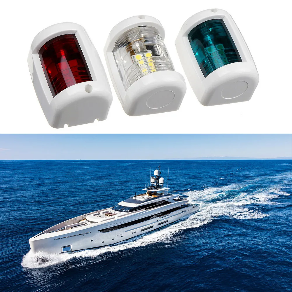 Luci Nav Luci Di Navigazione Mini Porta/Starboard Led 12V Marine Boat Yacht Led Port Port Light