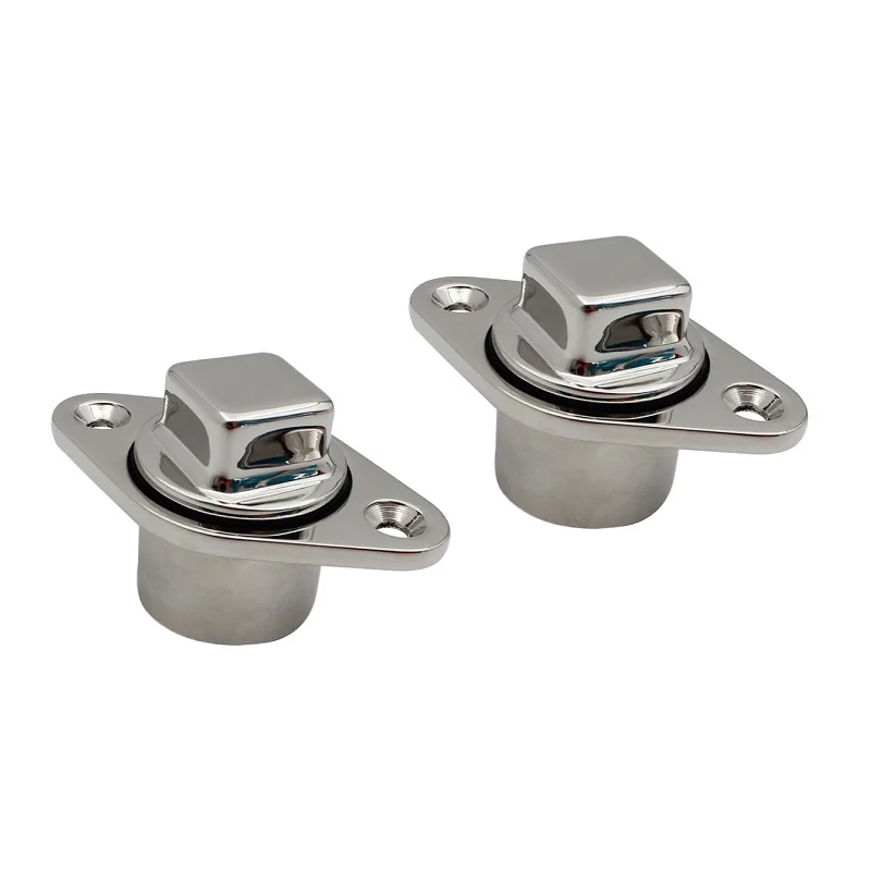 2 Pezzi Boat Gar Board Diamond Drain Plug In Marine Stainless Steel 316 Accessori Per Yacht
