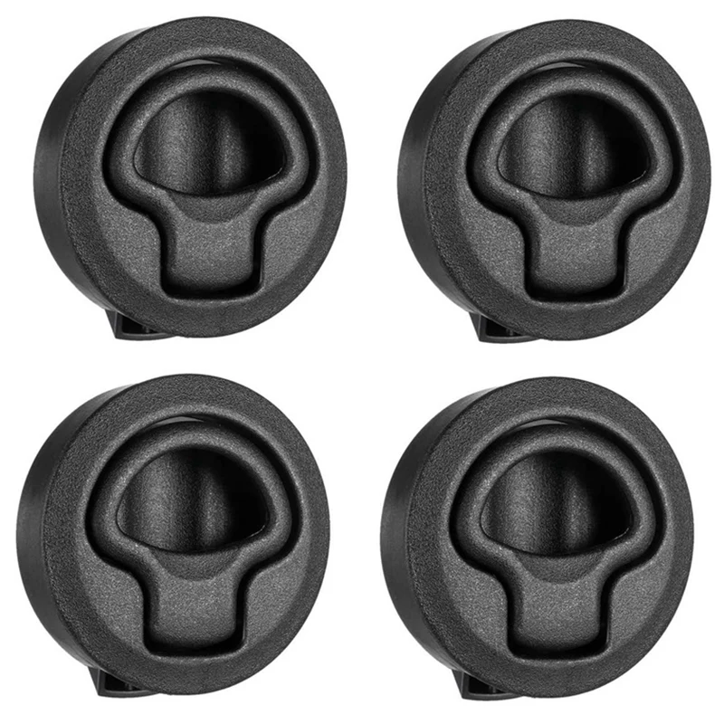 4 Pz/Set Round Pull Latch Lock Slam Latch Hardware Per Rv Yacht Boat Deck Hatch
