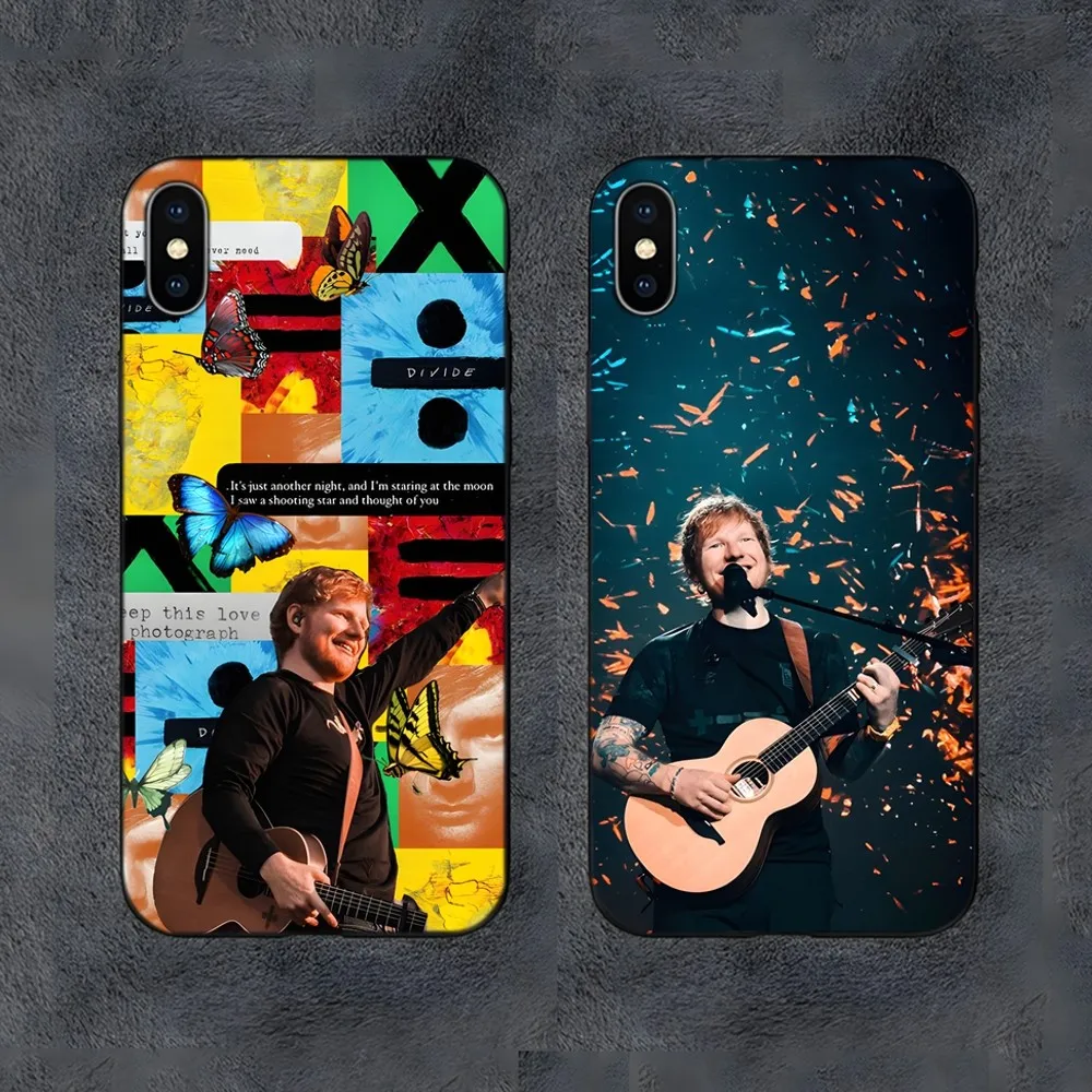 Custodia Per Telefono E-Ed Sheeran Uk Singer Per Samsung S21,S22,S23,S30,Ultra,S20,S30,Plus,S21 Fe,10,9,5G Cover In Silicone