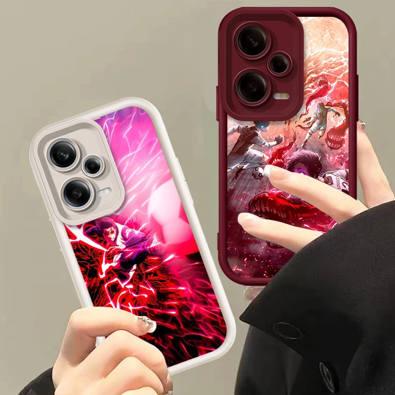 Blue Lock Anime Cartoon Eye Ladder Per Xiaomi Redmi Note 13 12 12C 11 11S 10 10C 10A 9C 9A Pro 5G Cover Phone Case