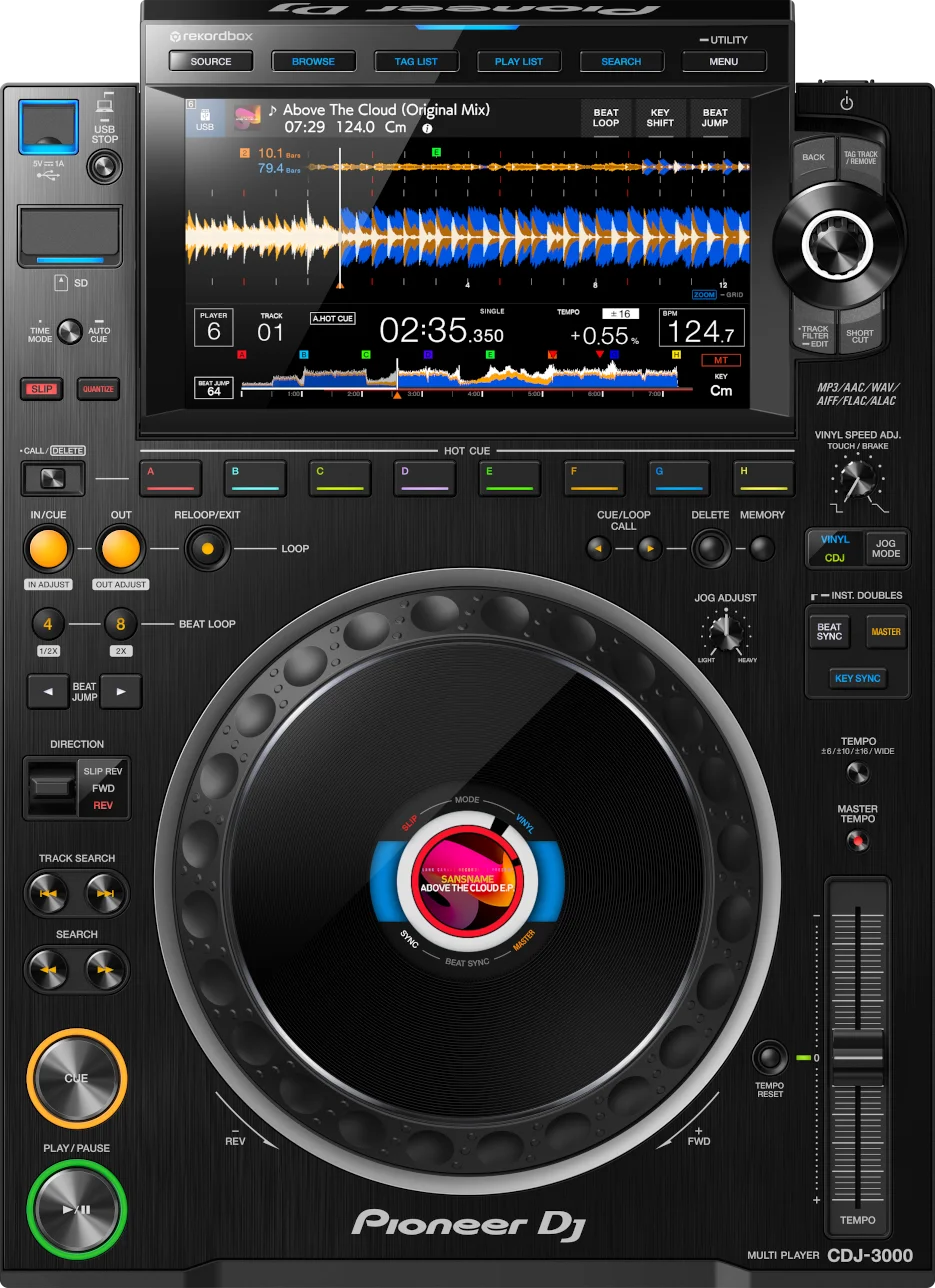Vendite Di Alta Qualità Pioneer Dj Cdj-3000 Professional Dj Media Player