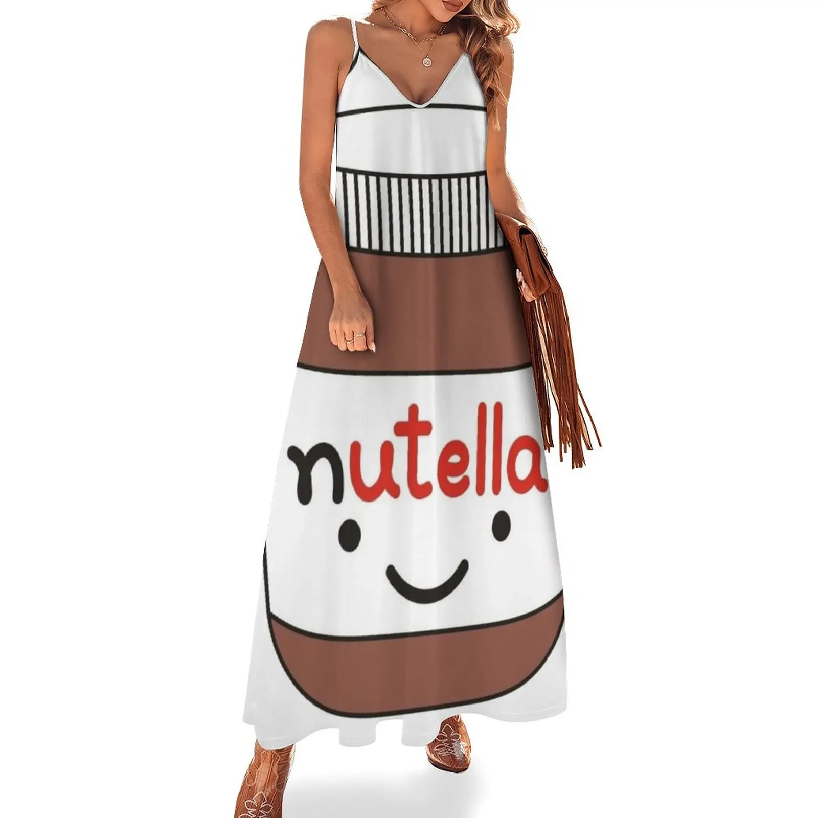 Abito Senza Maniche Nutella Abito Da Ballo Abbigliamento Donna Abbigliamento Donna Abbigliamento Donna